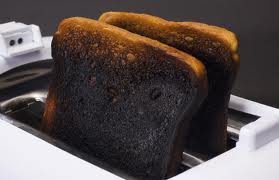 burned toast